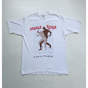 Vintage Movie Promo Spike Lee Official Jungle Fever Single Stitch T-Shirt XL